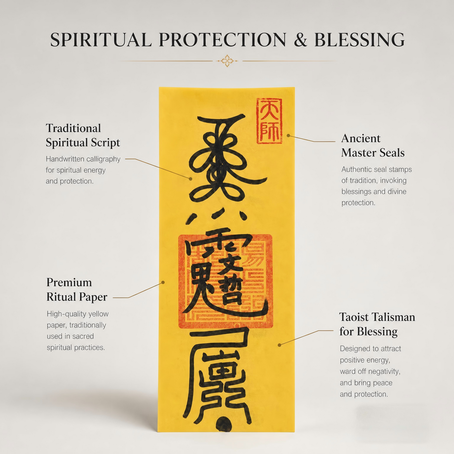 Tai Sui Fu | Heavenly Master Protective Talisman