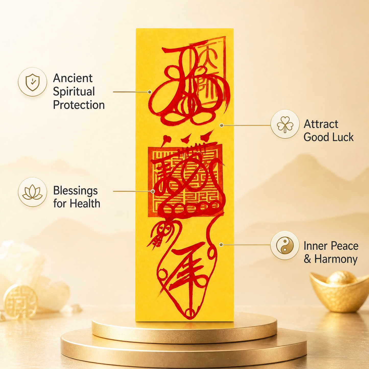 Ping An Fu | Taoist Peace & Safety Talisman