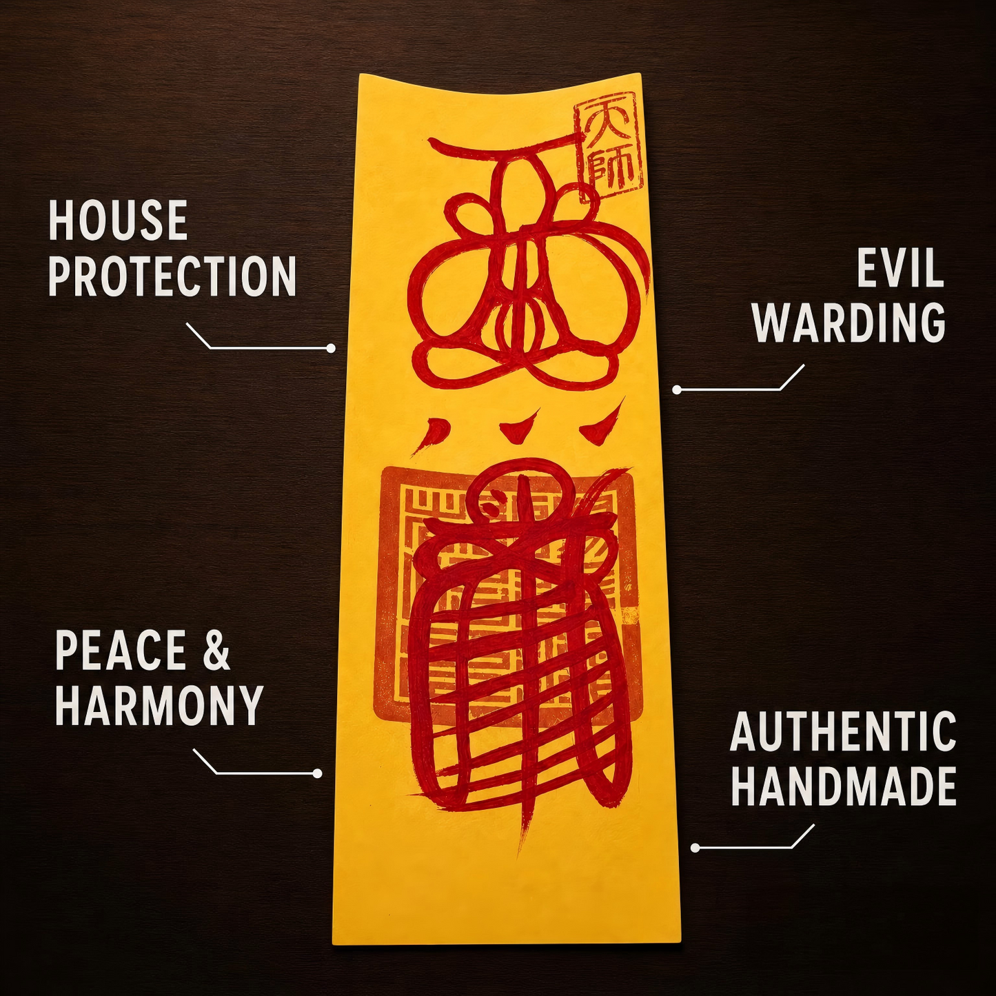 Zhen Zhai Fu | Taoist Home Protection Talisman