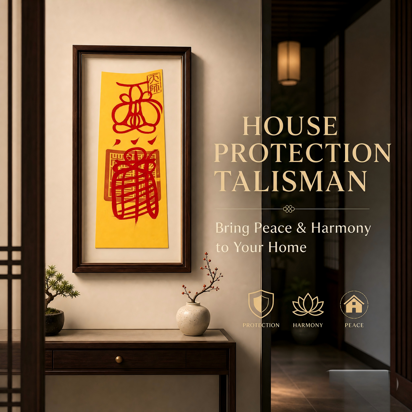 Zhen Zhai Fu | Taoist Home Protection Talisman